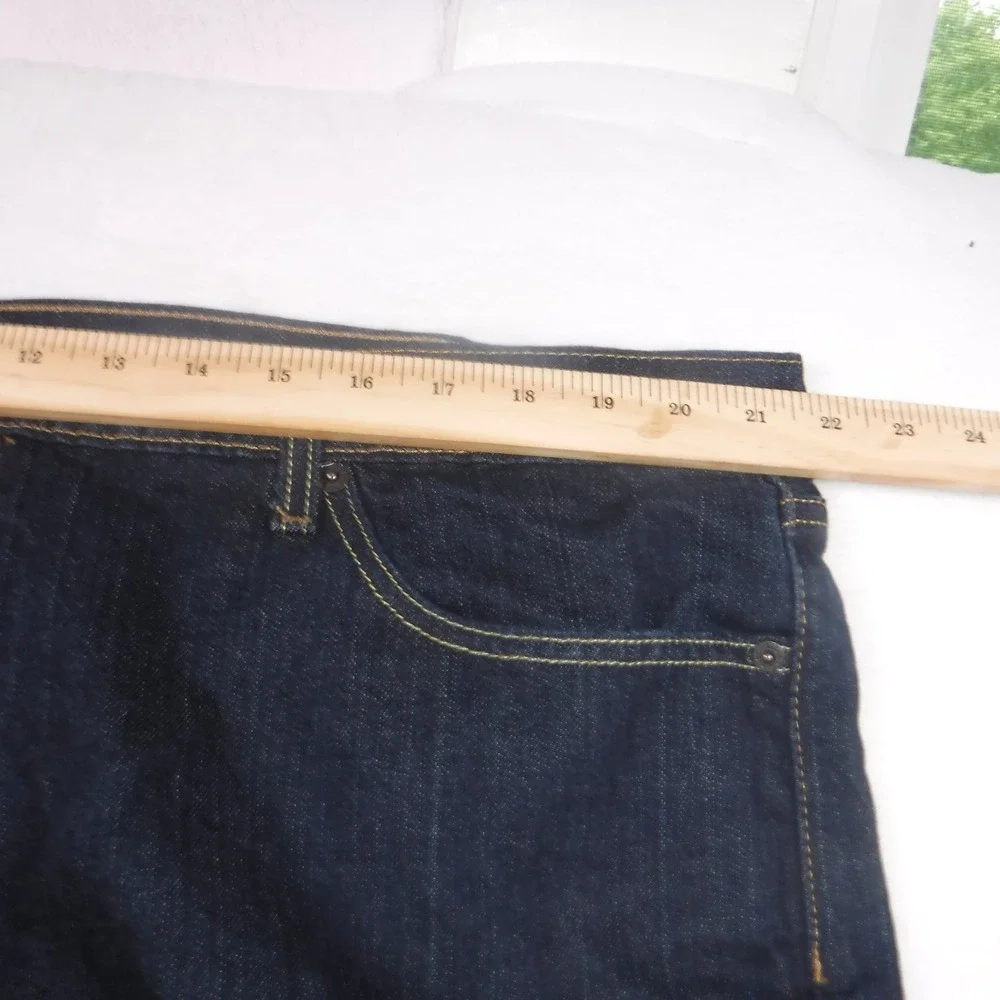 Levis 541 Athletic Taper Mens‎ 46x29 Dark Wash Indigo Denim Jeans WaterLess